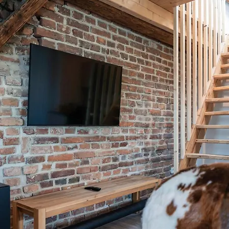 Crest - Riverside Lofts Mit Parken I Balkon I Kueche I Regendusche Apartmán Pasov