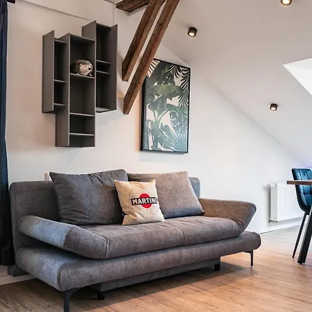 Crest - Riverside Lofts Mit Parken I Balkon I Kueche I Regendusche *