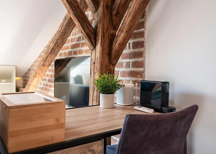 Crest - Riverside Lofts Mit Parken I Balkon I Kueche I Regendusche Appartement Passau