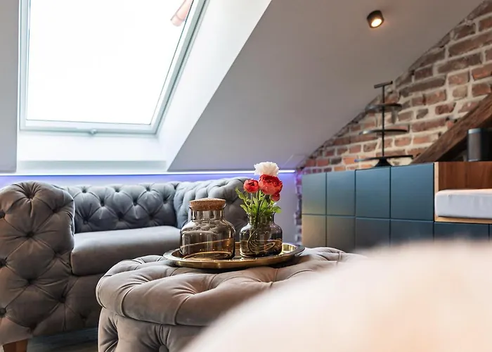 Crest - Riverside Lofts Mit Parken I Balkon I Kueche I Regendusche Appartement