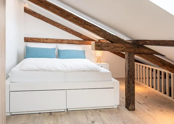 Crest - Riverside Lofts Mit Parken I Balkon I Kueche I Regendusche * Passau