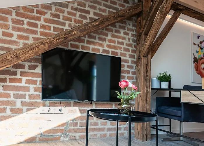 Crest - Riverside Lofts Mit Parken I Balkon I Kueche I Regendusche Appartement *