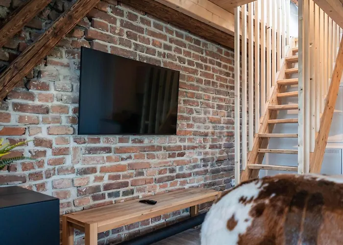 Crest - Riverside Lofts Mit Parken I Balkon I Kueche I Regendusche Appartement Passau