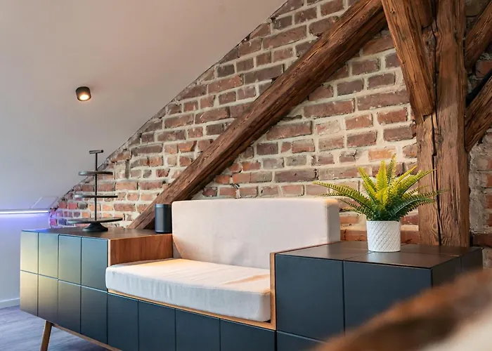 Crest - Riverside Lofts Mit Parken I Balkon I Kueche I Regendusche Passau