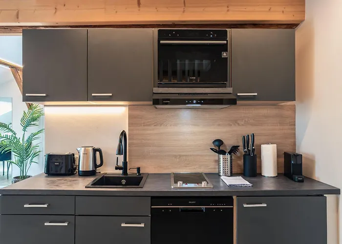 Crest - Riverside Lofts Mit Parken I Balkon I Kueche I Regendusche Appartement *